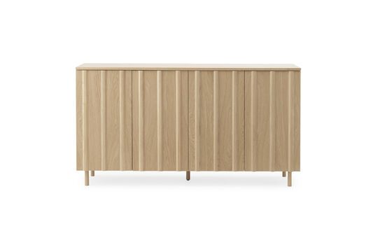 Credenza in rovere chiaro Rib Foto ritagliata