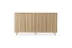Miniatura Credenza in rovere chiaro Rib 1