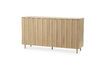 Miniatura Credenza in rovere chiaro Rib 4