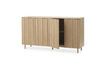 Miniatura Credenza in rovere chiaro Rib 5