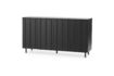 Miniatura Credenza in rovere nero Rib 4