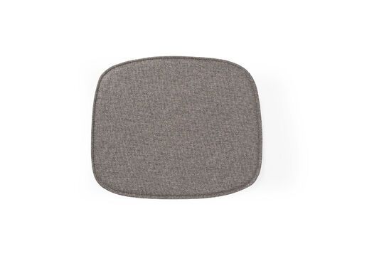 Cuscino di seduta in tessuto Form grigio Foto ritagliata