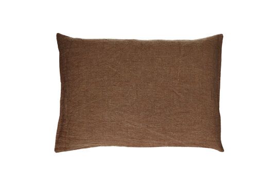 Cuscino in cotone cioccolato Basics