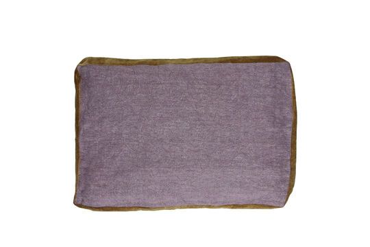 Cuscino in lino lavanda Borders