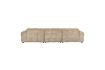 Miniatura Divano 4 posti in tessuto beige Hackman 9
