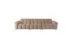Miniatura Divano 4 posti in tessuto beige Hackman 11