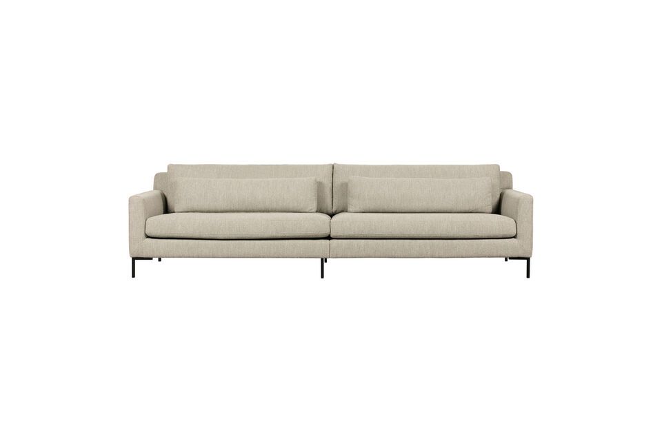 Divano a 4 posti in tessuto Hang beige Vtwonen