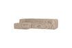 Miniatura Divano angolare sinistro a coste Beige Bean 4