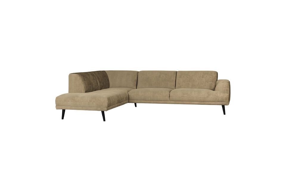 Migliorate il vostro comfort con il sontuoso divano in velluto Brush.