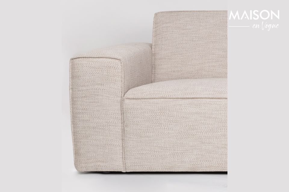 Confortevole ed elegante, questo divano vi sedurrà con le sue linee sobrie