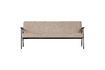 Miniatura Divano in velluto beige Elizabeth 1