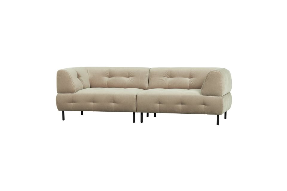 Questo divano a 4 posti Lloyd è stato progettato dal marchio olandese di decorazione WOOD
