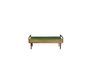 Miniatura Farrow panchina in velluto verde Foto ritagliata