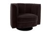 Miniatura Fleur Poltrona lounge nera 1