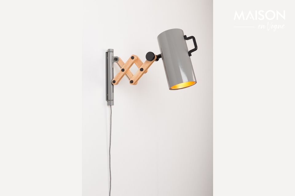 Flex lampada da parete grigia chiara Zuiver