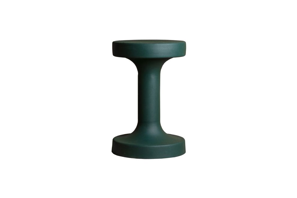 Questo tavolino in metallo verde arrederà con gusto la stanza di vostra scelta