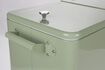 Miniatura Ghiacciaia in plastica verde con ruote Be Cool 4