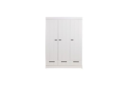 Grande armadio in legno bianco Connect Foto ritagliata