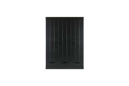 Grande armadio nero in legno Connect Foto ritagliata