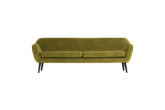 Grande divano in velluto verde Rocco Foto ritagliata