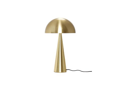 Grande lampada da tavolo in ferro dorato Mush Foto ritagliata