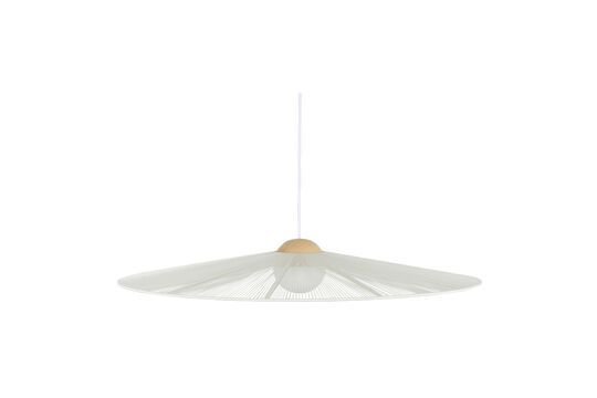Grande lampadario a sospensione in ferro beige Belle Pendant