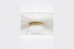 Miniatura Grande lampadario a sospensione in ferro beige Belle Pendant 9