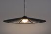 Miniatura Grande lampadario a sospensione in ferro nero Belle Pendant 1