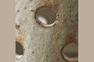 Miniatura Grande portacandele in gres beige Artist 2