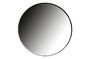 Miniatura Grande specchio rotondo in metallo nero Doutzen Foto ritagliata