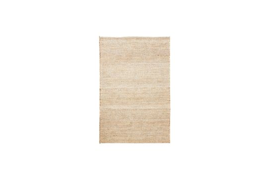 Grande tappeto in tessuto beige Mara Foto ritagliata