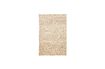 Miniatura Grande tappeto in tessuto beige Mara 1