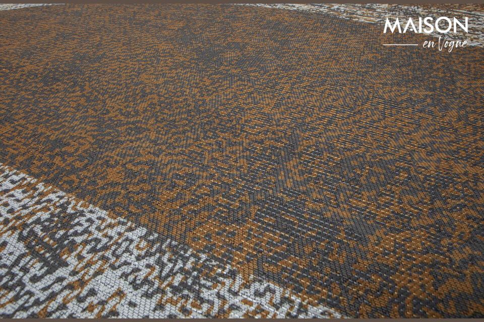 Il tappeto Cira ha un design moderno che può essere facilmente integrato in un arredamento