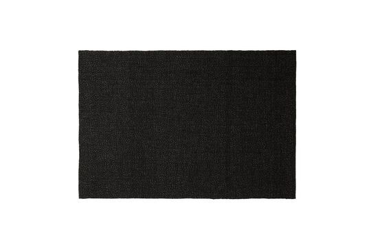 Grande tappeto in velluto grigio scuro 200x300 Polli