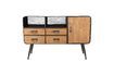 Miniatura High Gin Credenza in legno e metallo 6