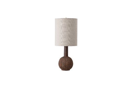 Hombourg lampada da tavolo in terracotta marrone Foto ritagliata