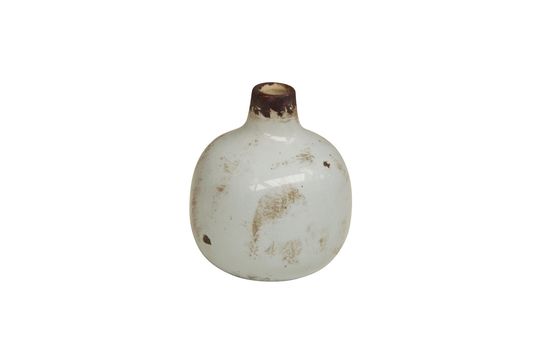 Houlle Piccolo vaso di ceramica bianca Foto ritagliata