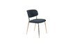 Miniatura Jolien Chair oro e blu scuro 7