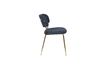 Miniatura Jolien Chair oro e blu scuro 9