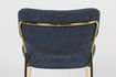 Miniatura Jolien Chair oro e blu scuro 4