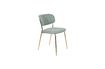 Miniatura Jolien Chair oro e verde chiaro 1