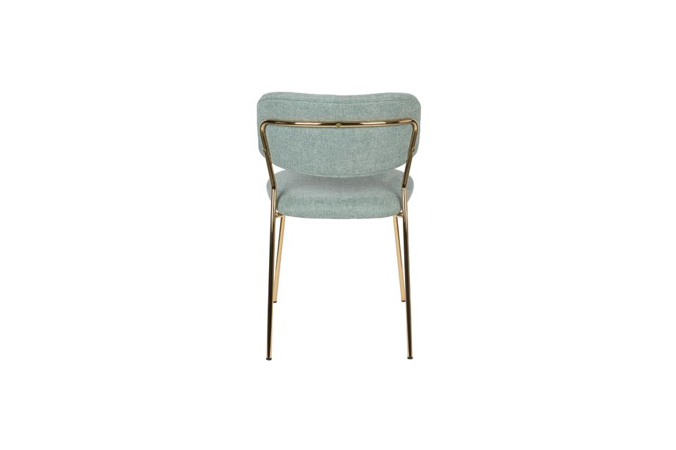 Jolien Chair oro e verde chiaro - 8