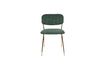 Miniatura Jolien Chair oro e verde scuro 8