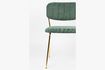 Miniatura Jolien Chair oro e verde scuro 4