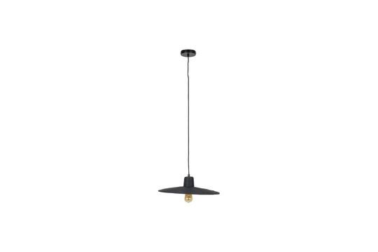 Lampada a sospensione Balance in rattan nero