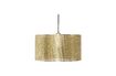 Miniatura Lampada a sospensione Edge in ottone dorato 1