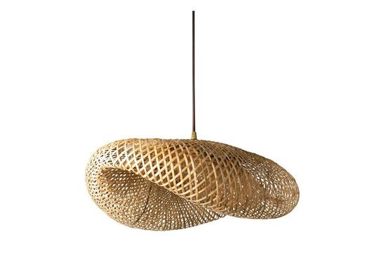 Lampada a sospensione Float light in bambù