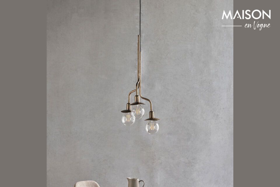 Eleganza e calore con finitura in ottone per la vostra casa.