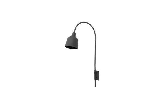 Lampada da parete da città H 116 cm nero opaco