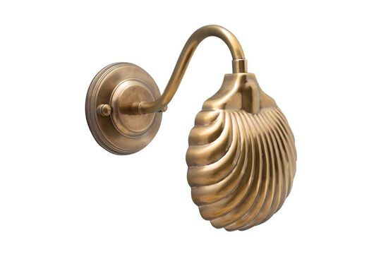 Lampada da parete in ottone dorato Nausicaa